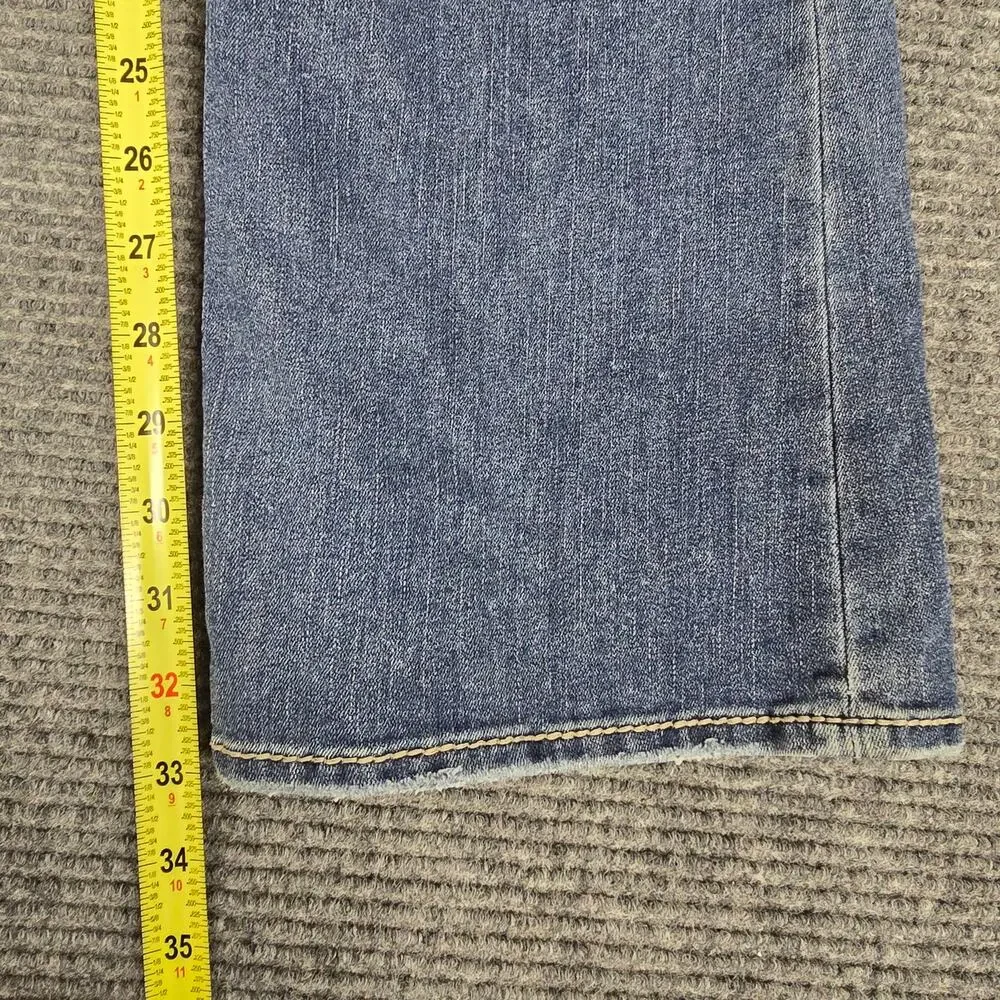 Silver Jeans Aiko Bootcut Womens 31x33 Blue Medium Wash Low Rise Stretch Denim